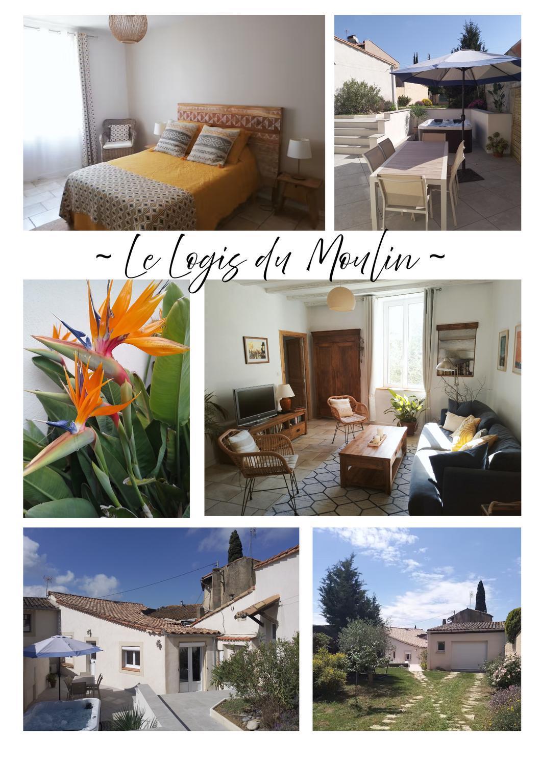 Le Logis Du Moulin, A 800M De La Cite Medievale Каркасон Екстериор снимка